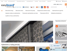Tablet Screenshot of easyboard.sk